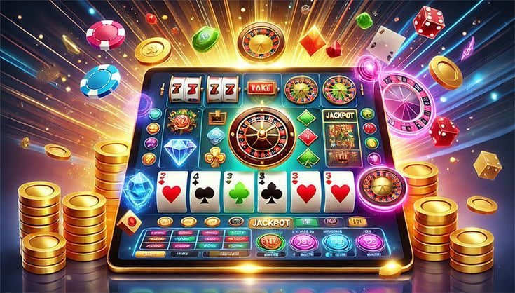 Panel simbol naga untuk layar mobile